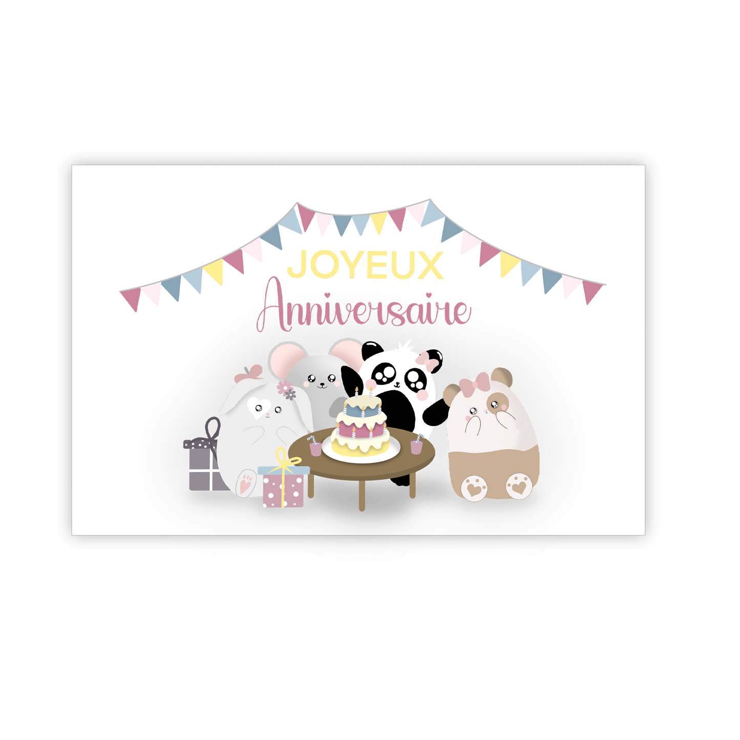 Carte à planter Joyeux Anniversaire - Alonaly