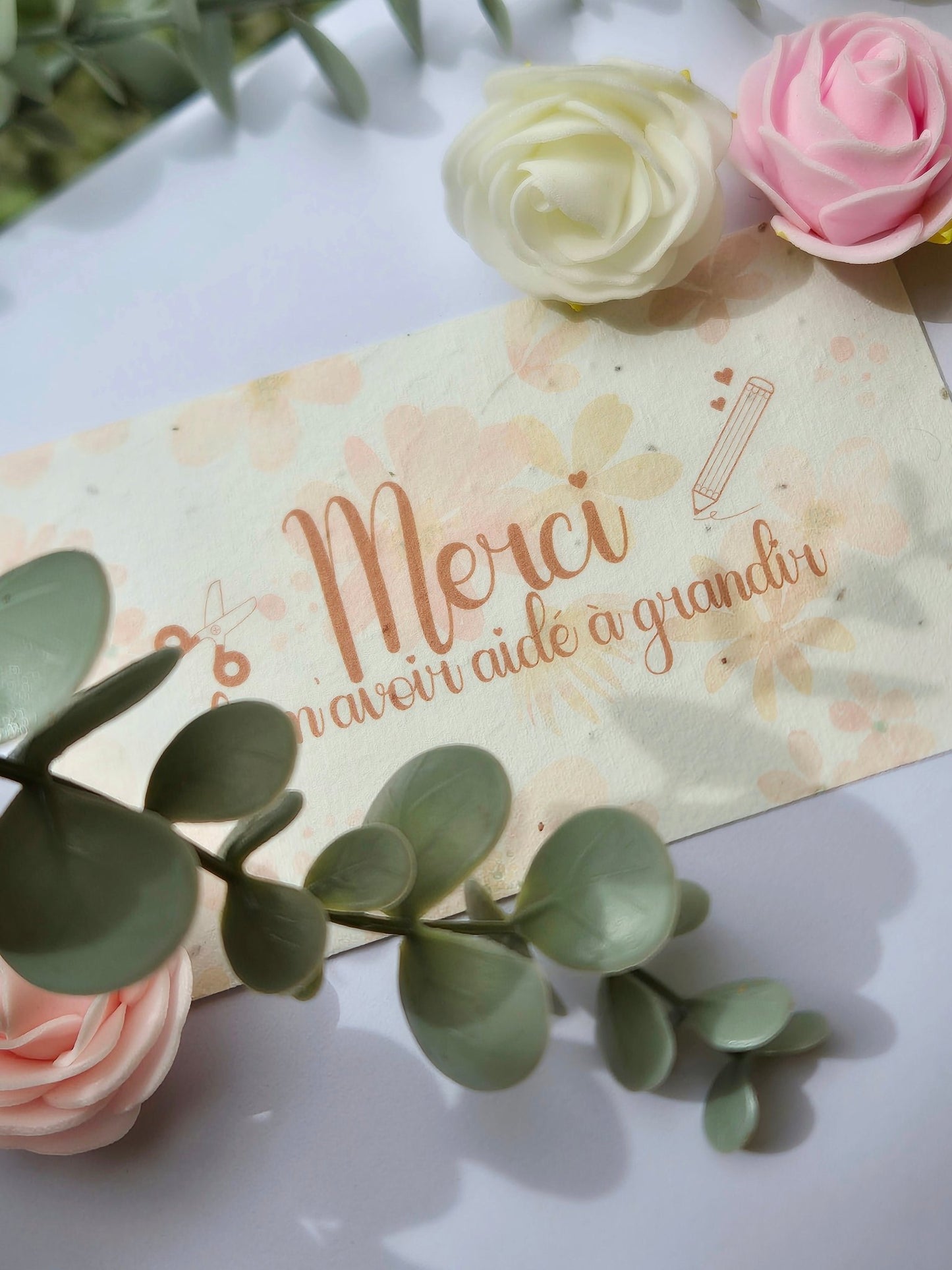 Carte à planter maîtresse/maître - Alonaly