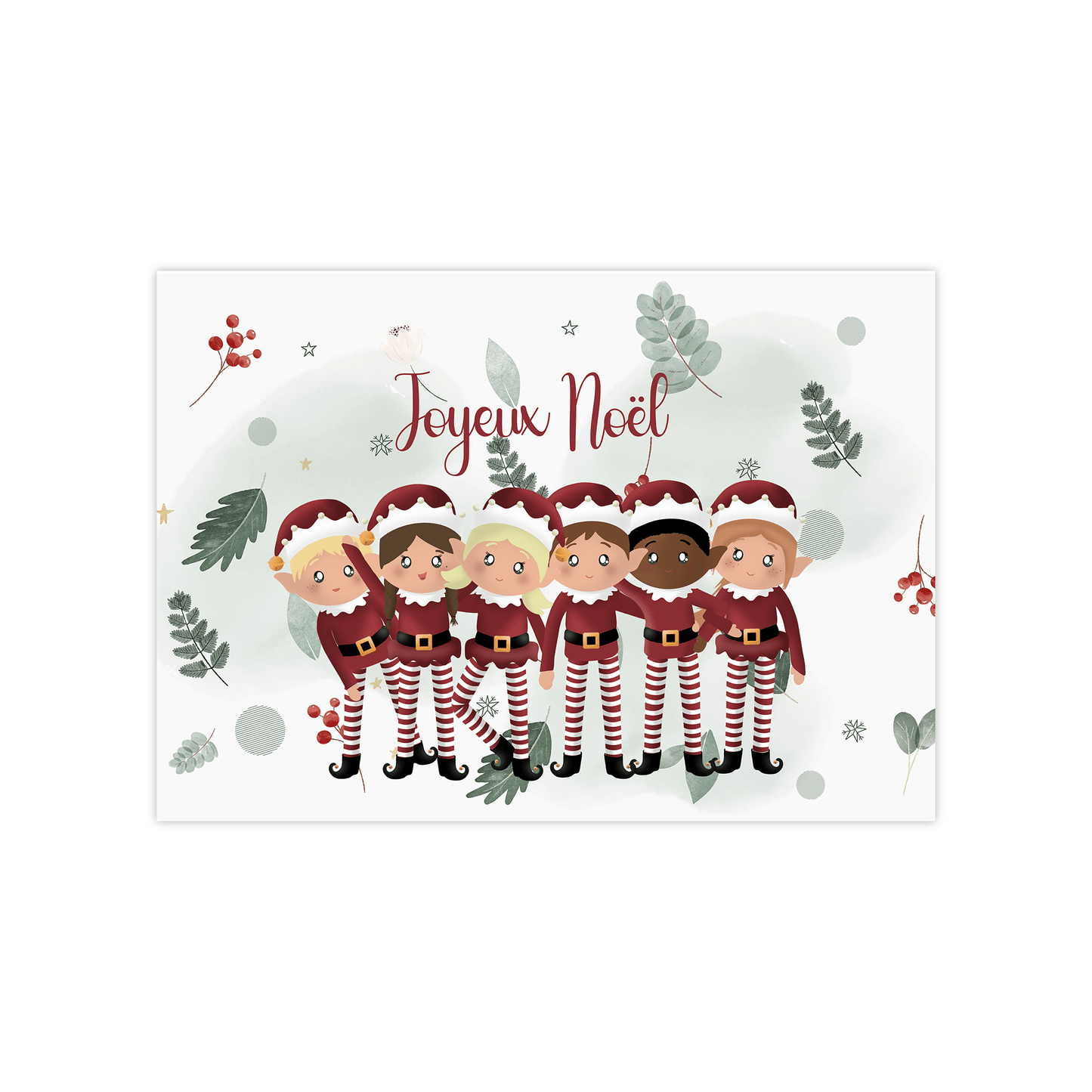 Carte à planter Noël Lutin - Alonaly