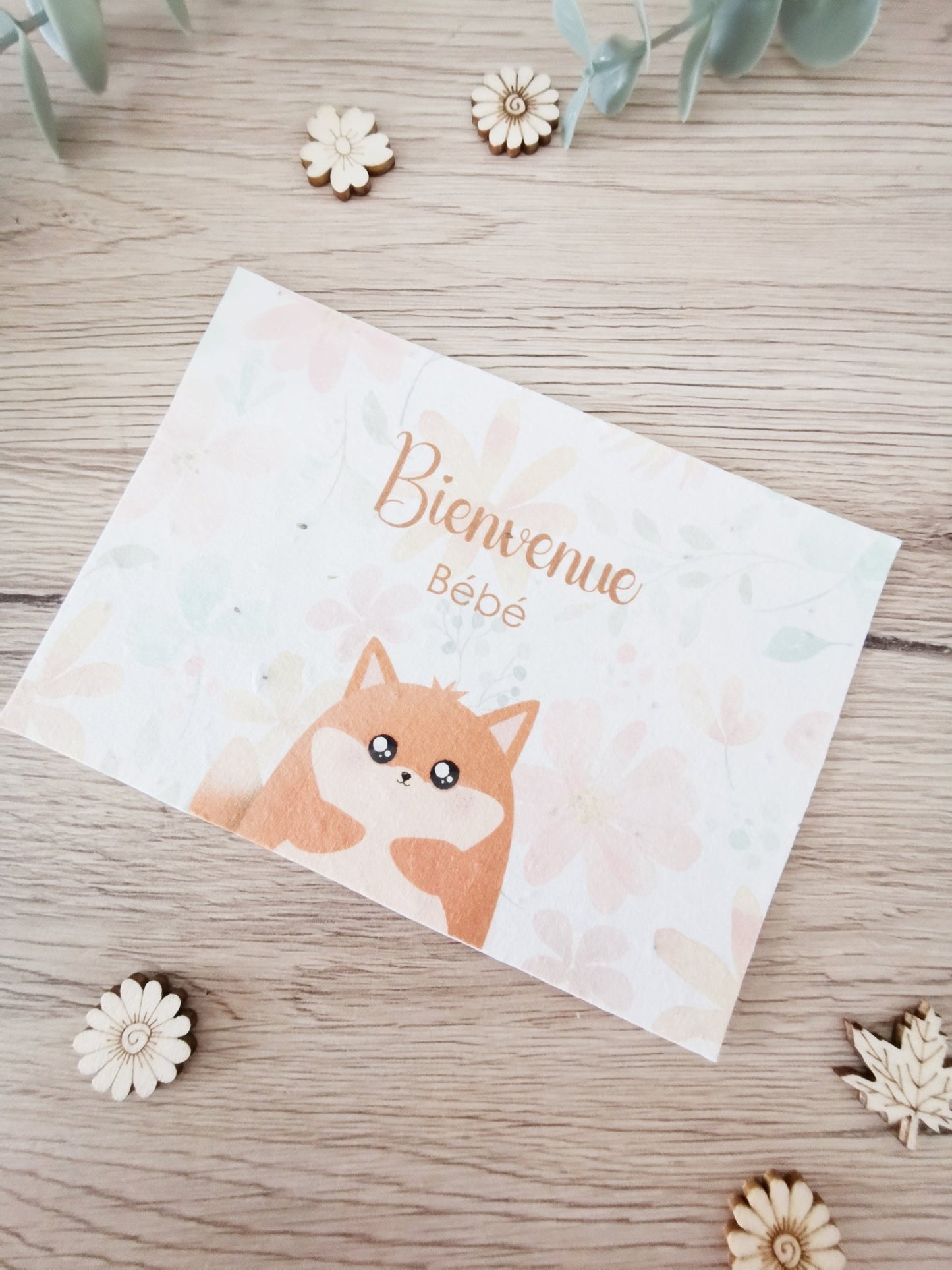 Carte à planter Renard - Alonaly