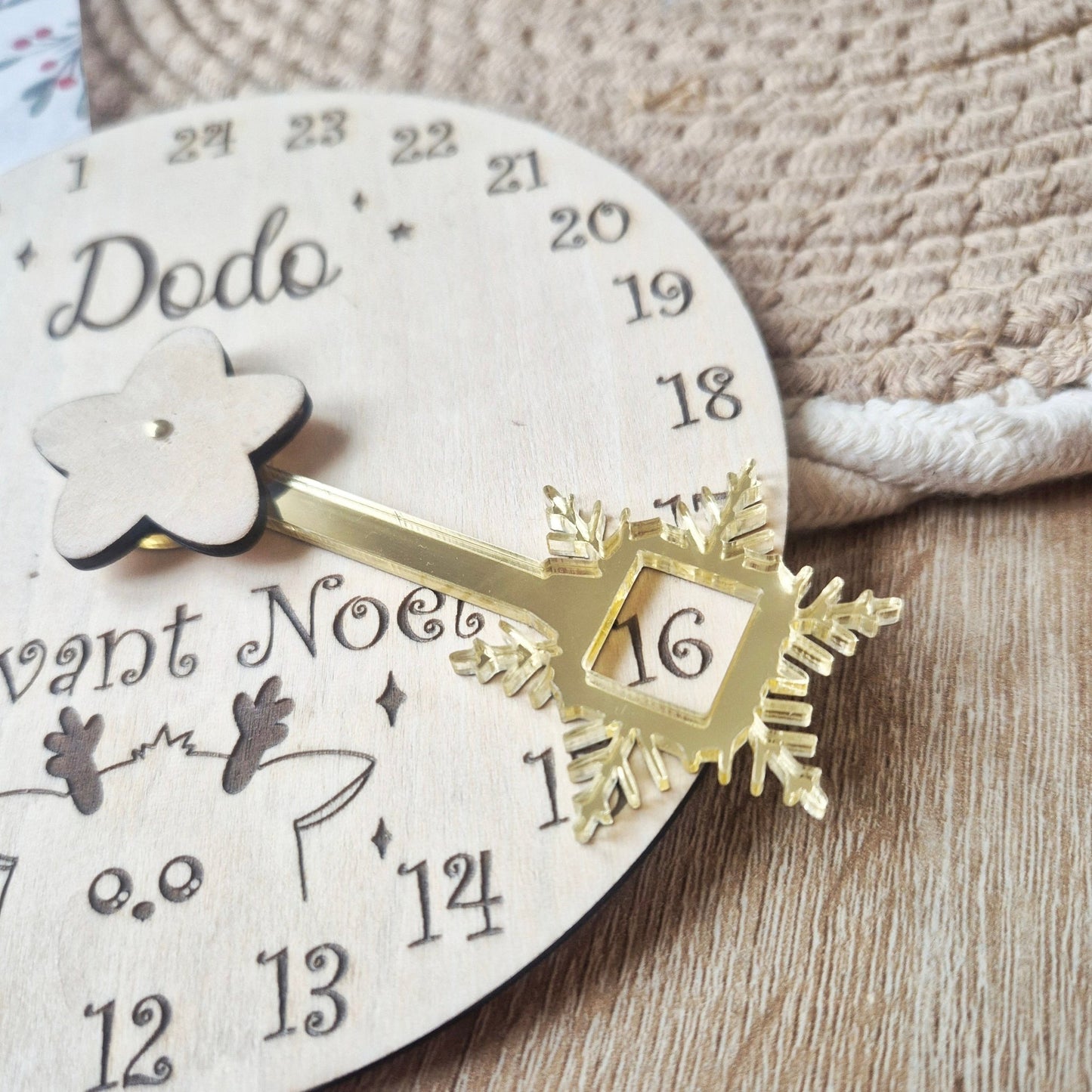 Compteur à Dodo de Noël – Décompte Magique jusqu'au 25 - Alonaly