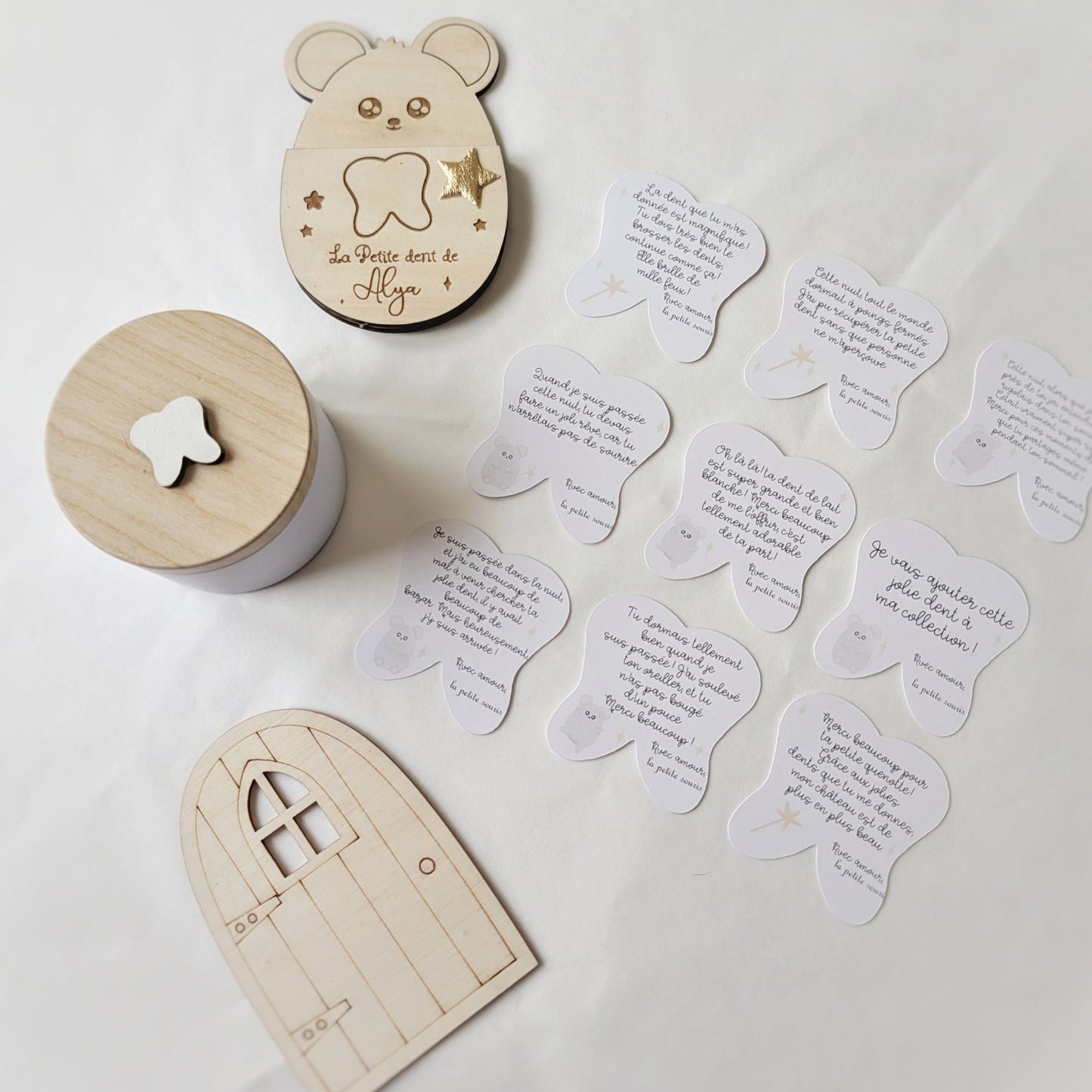 Kit Petite Souris - Créez des souvenirs magiques pour la perte des dents de lait - Alonaly