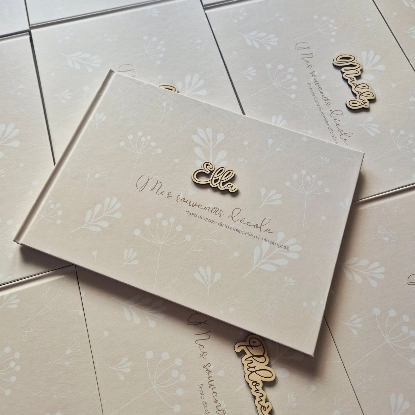 Livre photo de classe personnalisé – Album souvenir scolaire enfant - Alonaly