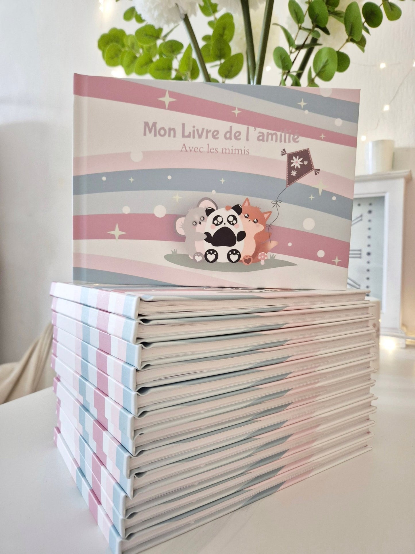 Mon livre de l'amitié " Les mimis " - Alonaly