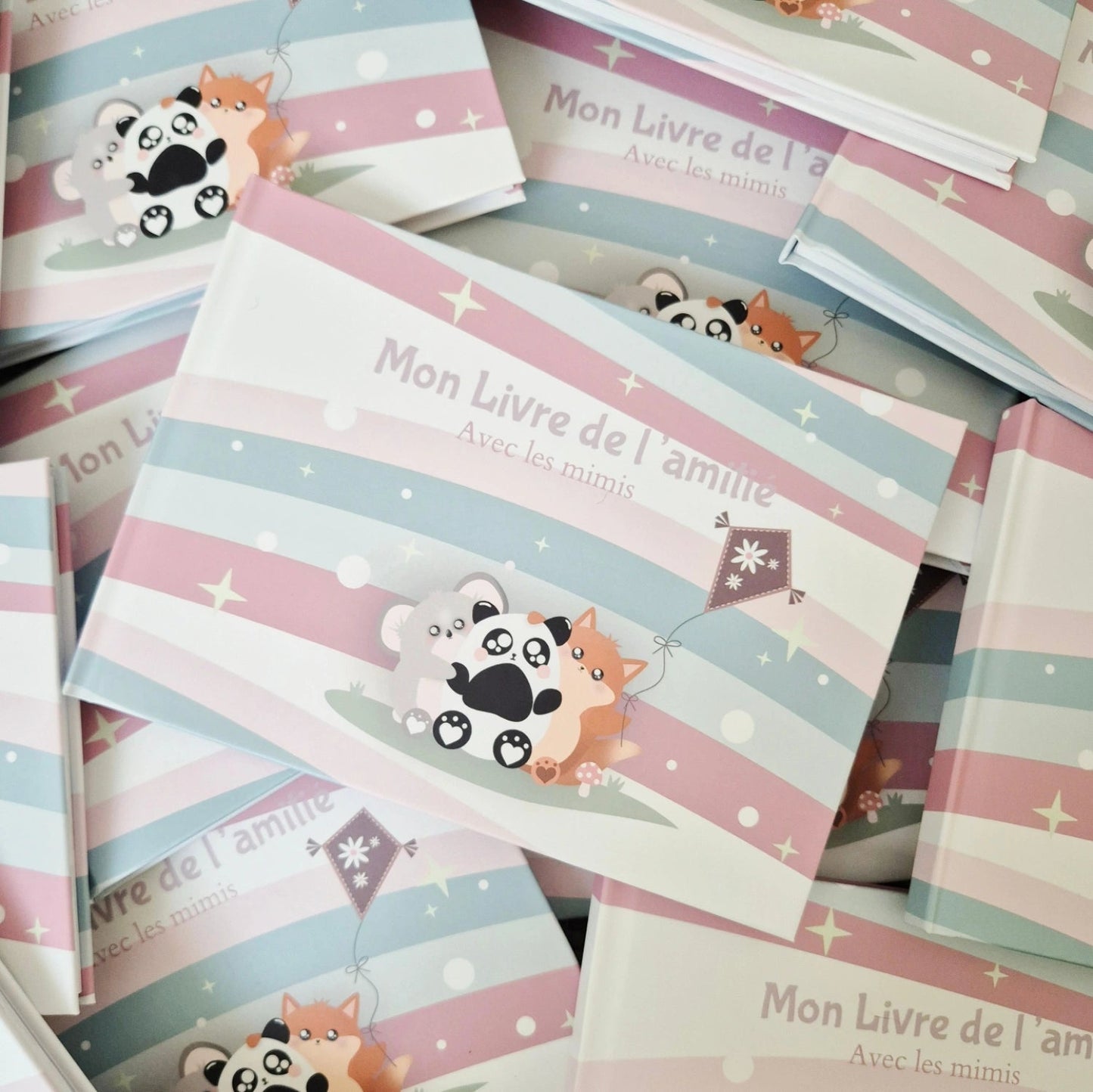 Mon livre de l'amitié " Les mimis " - Alonaly