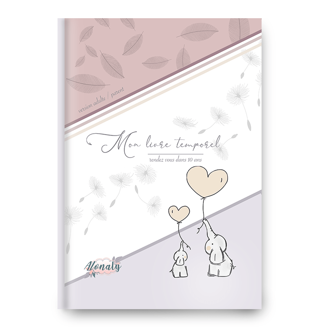 Mon livre temporel version ADULTE/PARENT - Alonaly