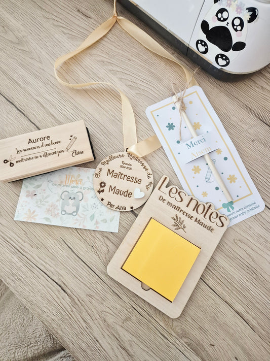 10 idées de cadeaux originaux, personnalisés et pas chers pour maîtresse - Alonaly