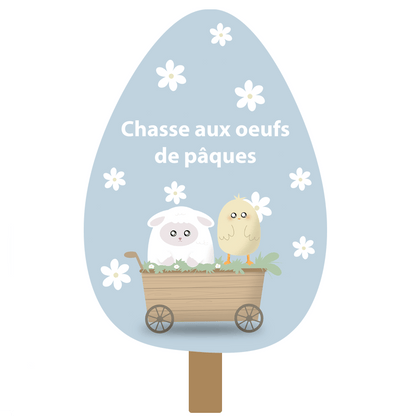 Activité chasse aux oeufs de pâques - Alonaly
