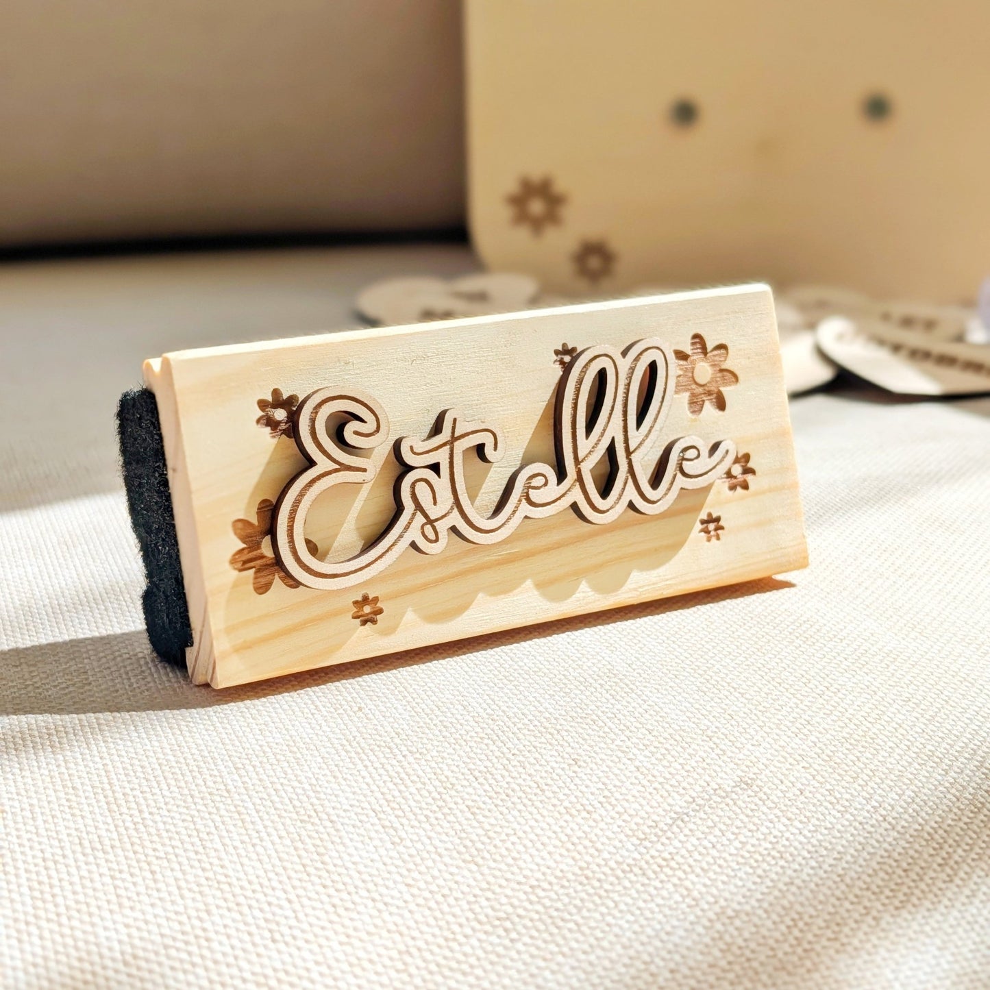 Brosse Tableau Personnalisée – brosse pour maîtresse - Alonaly