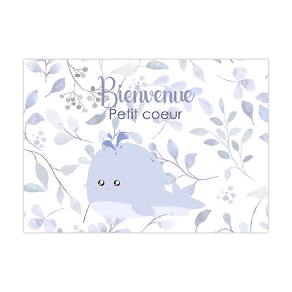 Carte à planter Baleine - Alonaly