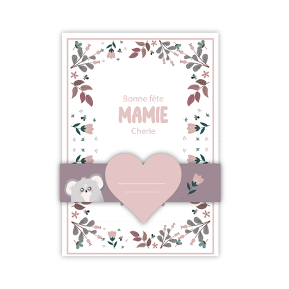 Carte fête des mamie - Alonaly