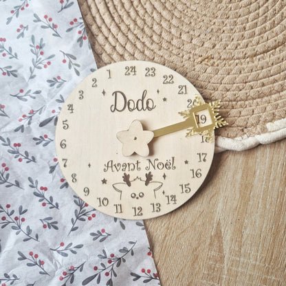 Compteur à Dodo de Noël – Décompte Magique jusqu'au 25 - Alonaly