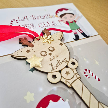 Jeu de Noël – La Bataille des Clés avec les Lutins - Alonaly