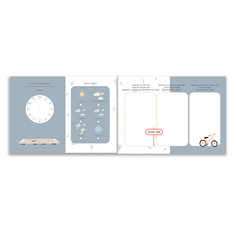 Journal de voyage (enfants) - Alonaly