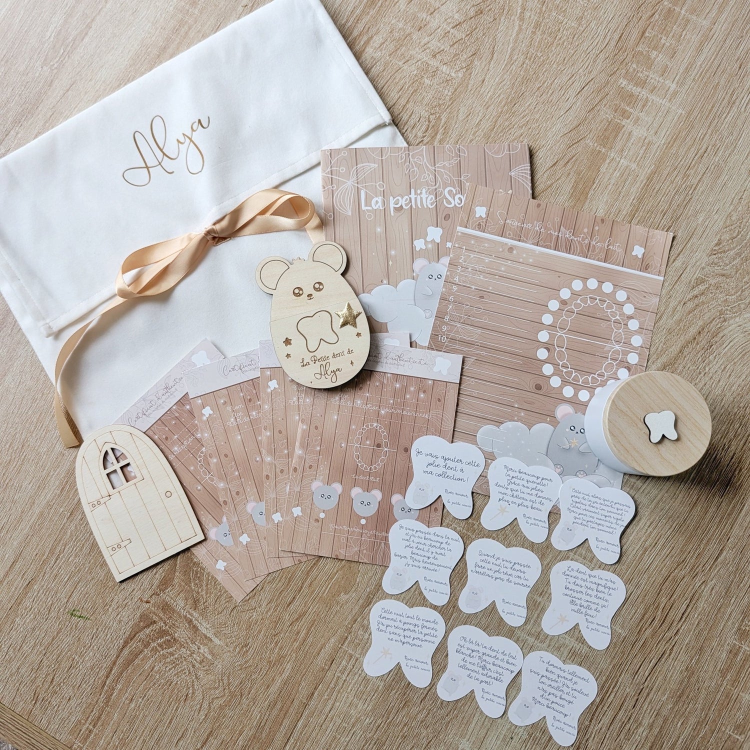 Kit Petite Souris - Créez des souvenirs magiques pour la perte des dents de lait - Alonaly