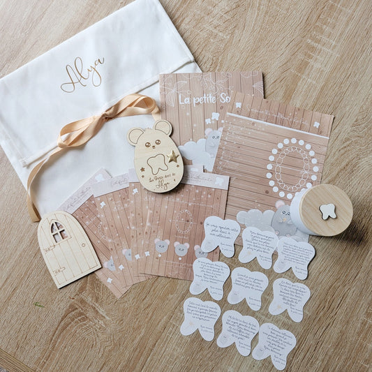 Kit Petite Souris - Créez des souvenirs magiques pour la perte des dents de lait - Alonaly