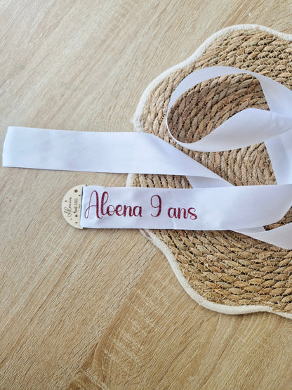 La Tradition du Ruban – Souvenir de Noël personnalisé et magique - Alonaly