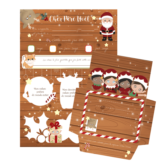 Liste au Père Noël Gratuite pdf – À imprimer pour rêver en famille - Alonaly