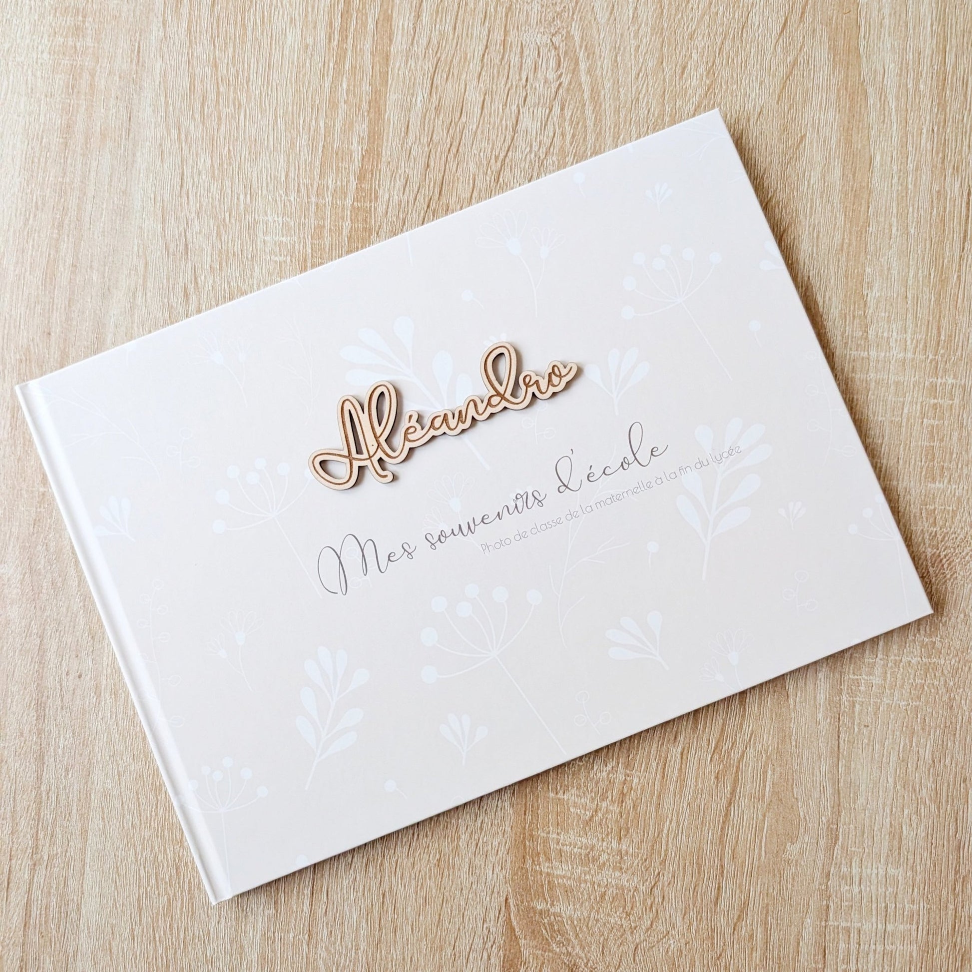 Livre photo de classe personnalisé – Album souvenir scolaire enfant - Alonaly