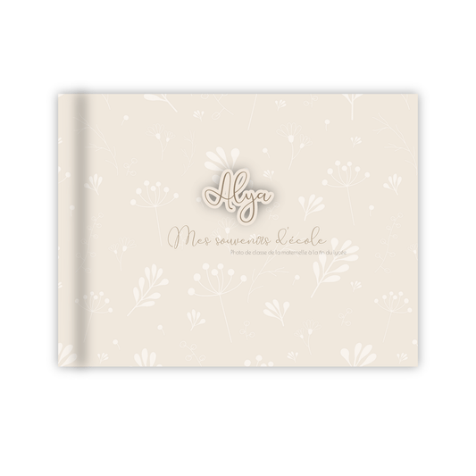 Livre photo de classe personnalisé – Album souvenir scolaire enfant - Alonaly