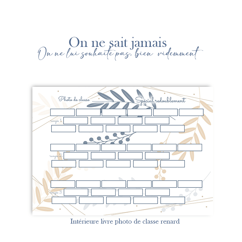 Livre photos de classe - Alonaly