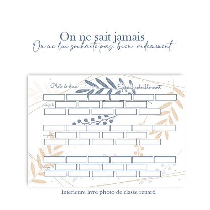 Livre photos de classe - Alonaly