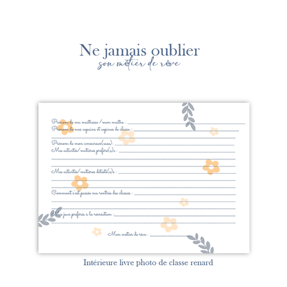 Livre photos de classe - Alonaly