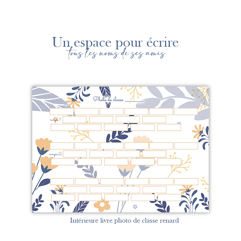 Livre photos de classe - Alonaly