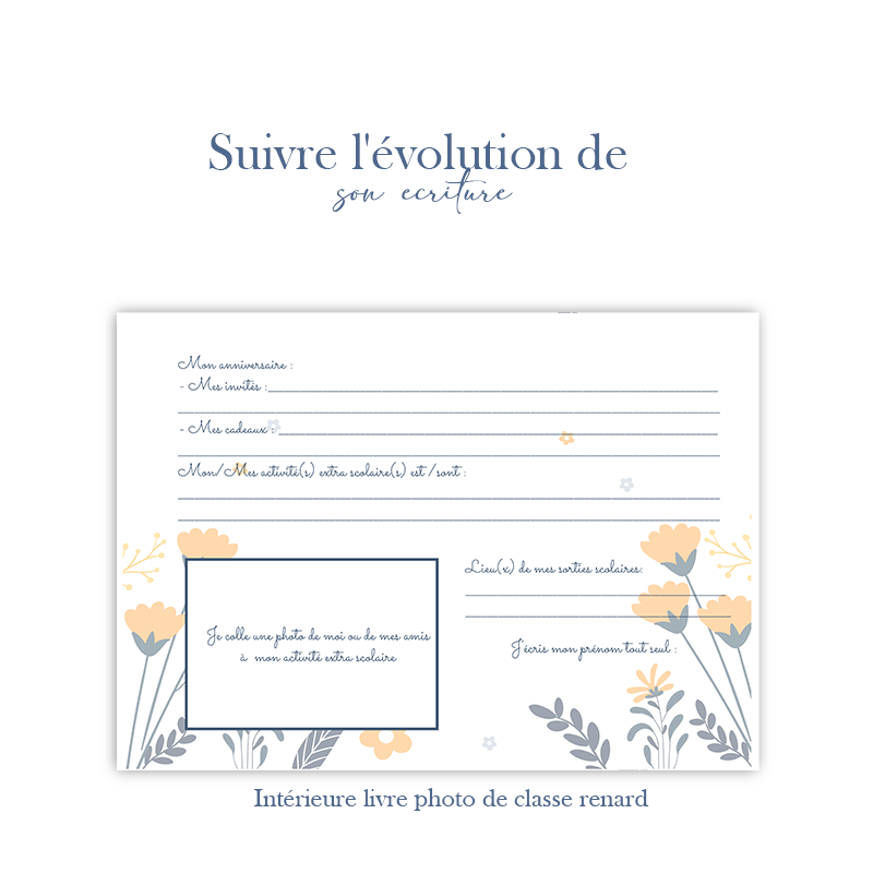 Livre photos de classe - Alonaly