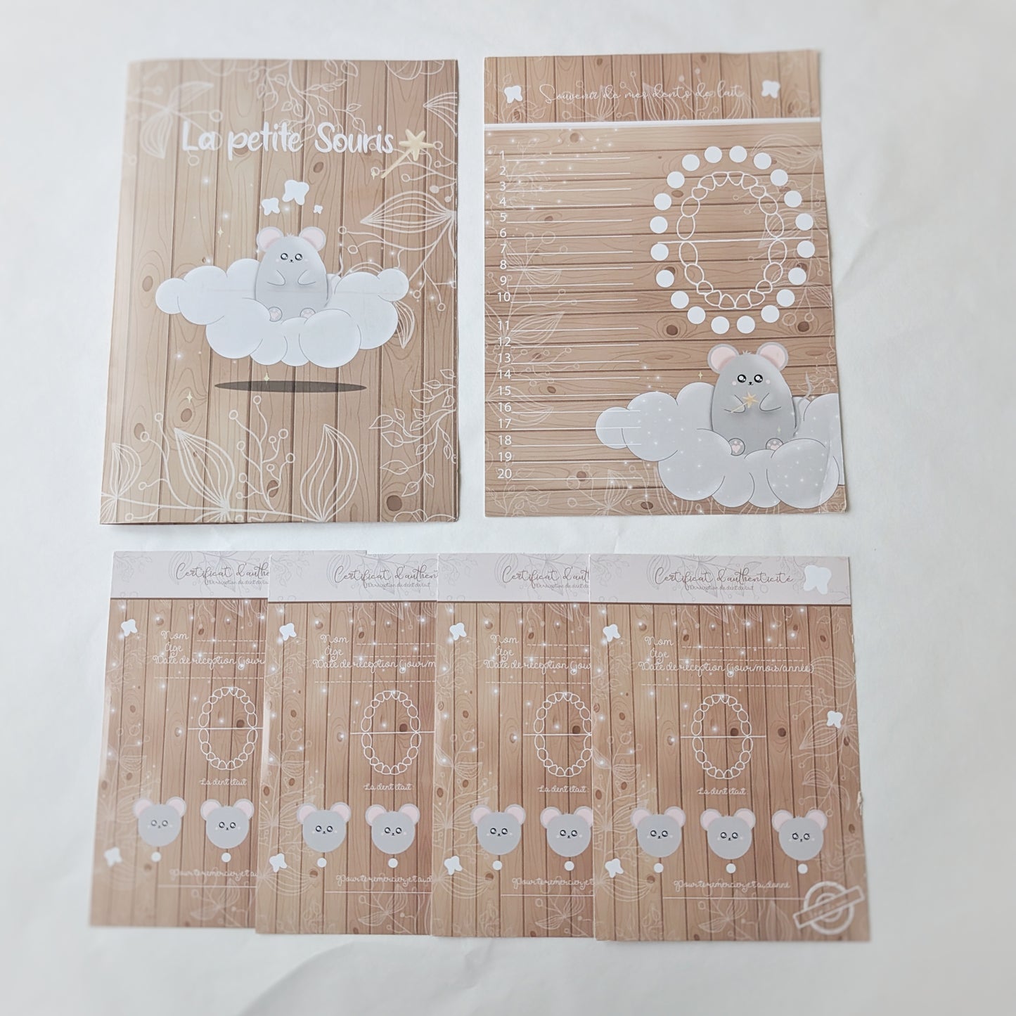 Kit Petite Souris - Créez des souvenirs magiques pour la perte des dents de lait