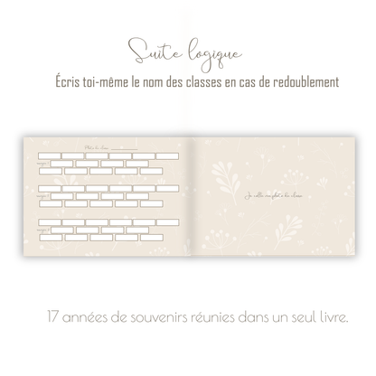 Livre photo de classe personnalisé – Album souvenir scolaire enfant