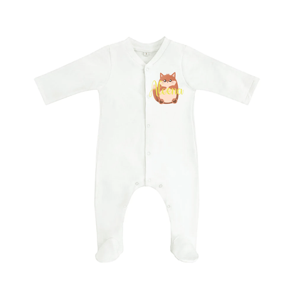 Tenue de naissance à personnaliser Tigre/Koala/Renard - Alonaly