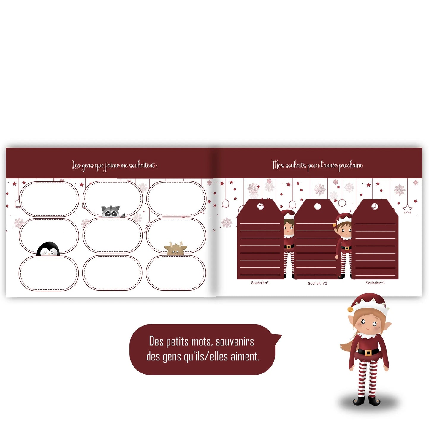 Un Noël enchanté livre souvenirs de Noël - Alonaly