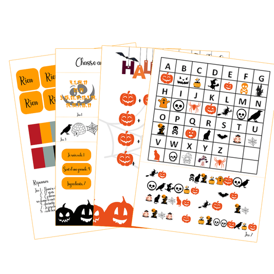 Chasse aux trésors halloween - Alonaly