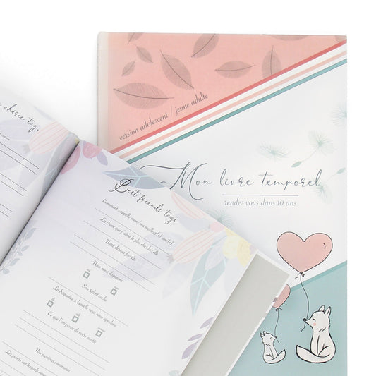 Mon livre temporel version ADO/JEUNE ADULTE - Alonaly