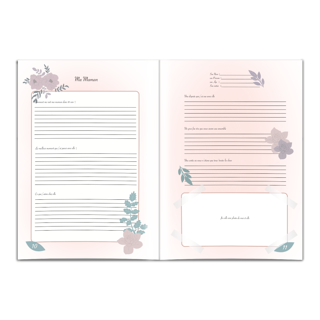 Mon livre temporel version ADULTE/PARENT - Alonaly